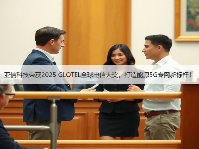 亚信科技荣获2025 GLOTEL全球电信大奖，打造能源5G专网新标杆！(图2)