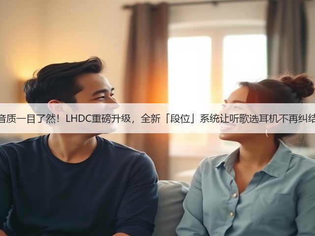 音质一目了然!LHDC重磅升级,全新「段位」系统让听歌选耳机不再纠结(图1) 音质一目了然!LHDC重磅升级,全新「段位」系统让听歌选耳机不再纠结(图1)