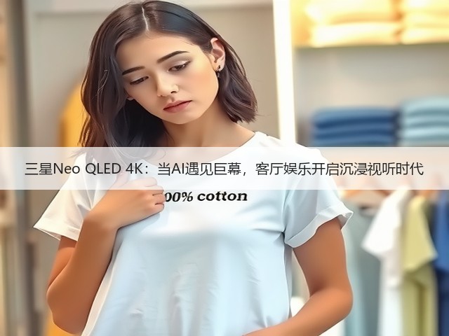 三星Neo QLED 4K:当AI遇见巨幕,客厅娱乐开启沉浸视听时代(图2) 三星Neo QLED 4K:当AI遇见巨幕,客厅娱乐开启沉浸视听时代(图2)