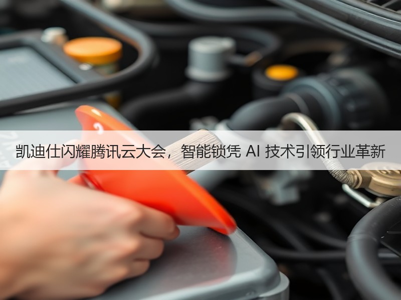 凯迪仕闪耀腾讯云大会，智能锁凭 AI 技术引领行业革新