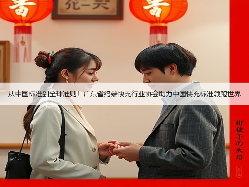 从中国标准到全球准则！广东省终端快充行业协会助力中国快充标准