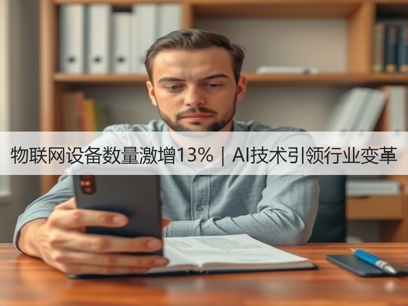 物联网设备数量激增13%｜AI技术引领行业变革