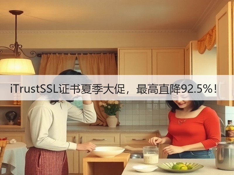 iTrustSSL证书夏季大促，最高直降92.5%！