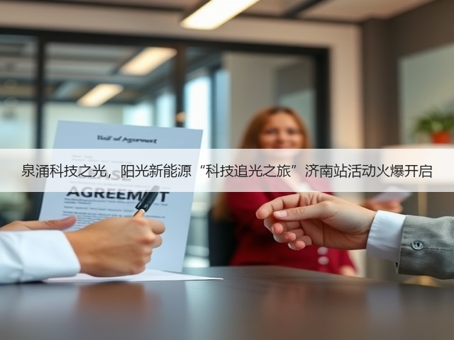 泉涌科技之光,阳光新能源“科技追光之旅”济南站活动火爆开启(图3) 泉涌科技之光,阳光新能源“科技追光之旅”济南站活动火爆开启(图3)