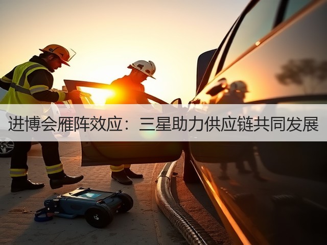 进博会雁阵效应:三星助力供应链共同发展(图3) 进博会雁阵效应:三星助力供应链共同发展(图3)