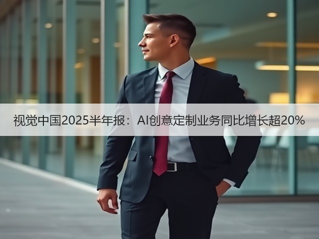视觉中国2025半年报:AI创意定制业务同比增长超20%(图3) 视觉中国2025半年报:AI创意定制业务同比增长超20%(图3)