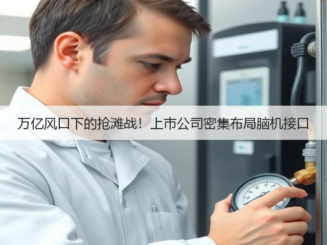万亿风口下的抢滩战!上市公司密集布局脑机接口(图1) 万亿风口下的抢滩战!上市公司密集布局脑机接口(图1)