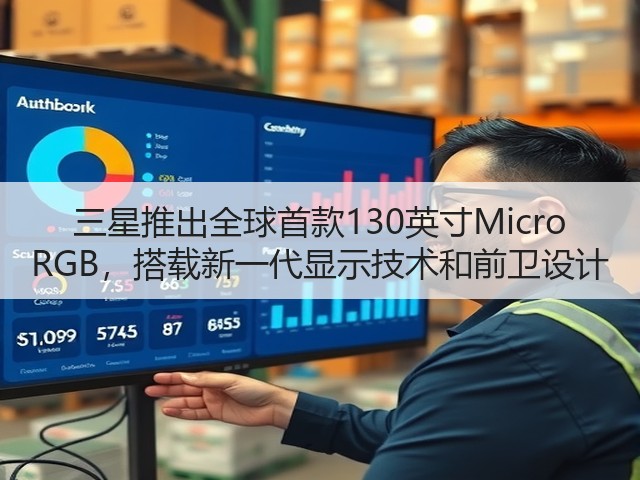 三星推出全球首款130英寸Micro RGB，搭载新一代显示技术和前卫设计(图1)