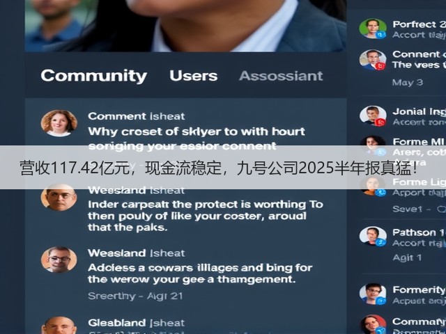 营收117.42亿元，现金流稳定，九号公司2025半年报真猛！(图3)