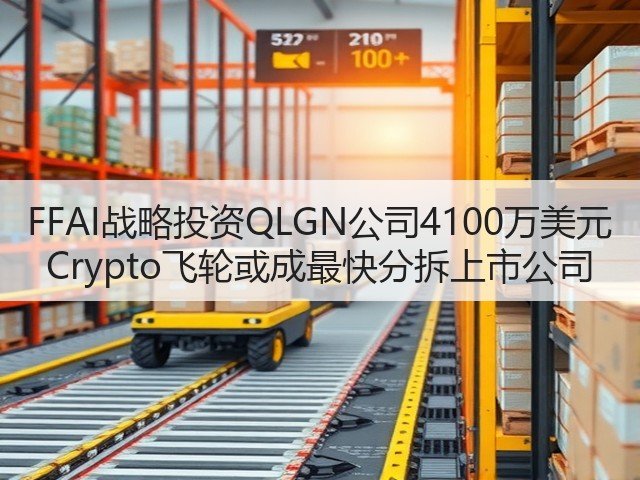 FFAI战略投资QLGN公司4100万美元 Crypto飞轮或成最快分拆上市公司(图3) FFAI战略投资QLGN公司4100万美元 Crypto飞轮或成最快分拆上市公司(图3)