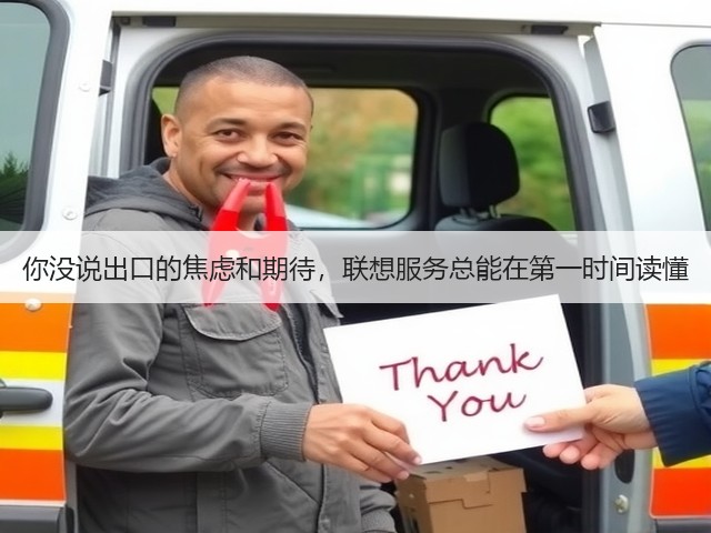 你没说出口的焦虑和期待，联想服务总能在第一时间读懂(图1)