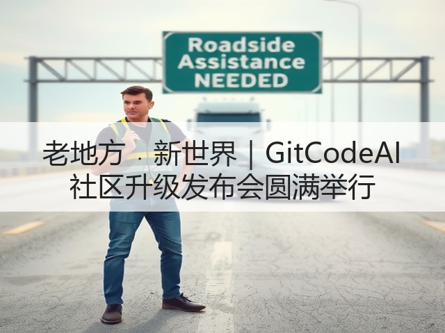 老地方﹒新世界|GitCodeAI 社区升级发布会圆满举行(图1) 老地方﹒新世界|GitCodeAI 社区升级发布会圆满举行(图1)