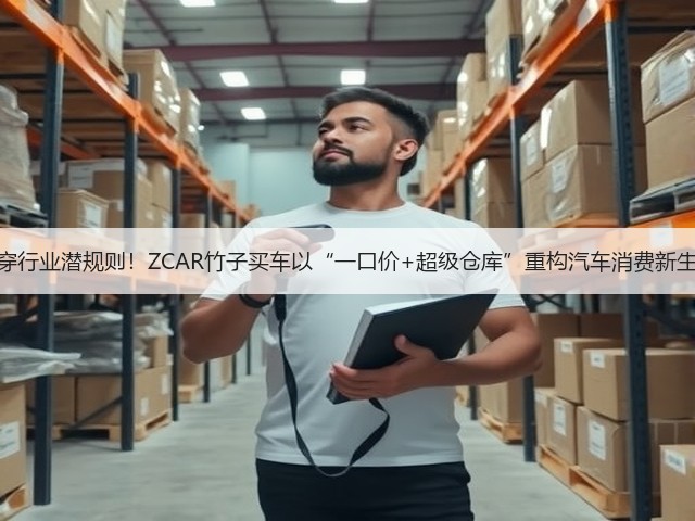 击穿行业潜规则!ZCAR竹子买车以“一口价+超级仓库”重构汽车消费新生态(图1) 击穿行业潜规则!ZCAR竹子买车以“一口价+超级仓库”重构汽车消费新生态(图1)