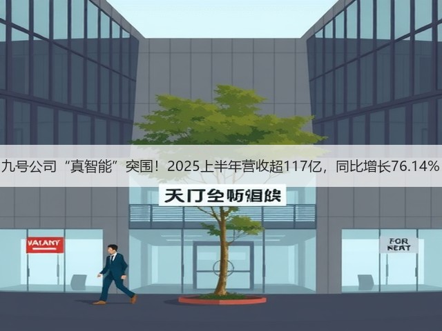 九号公司“真智能”突围！2025上半年营收超117亿，同比增长76.14%(图2)