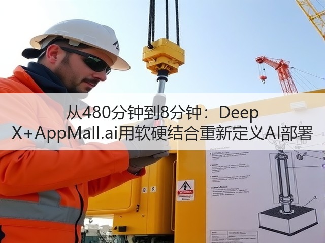从480分钟到8分钟：Deep X+AppMall.ai用软硬结合重新定义AI部署(图3)