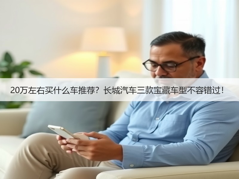 20万左右买什么车推荐？长城汽车三款宝藏车型不容错过！