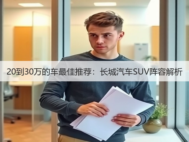 20到30万的车最佳推荐:长城汽车SUV阵容解析(图2) 20到30万的车最佳推荐:长城汽车SUV阵容解析(图2)