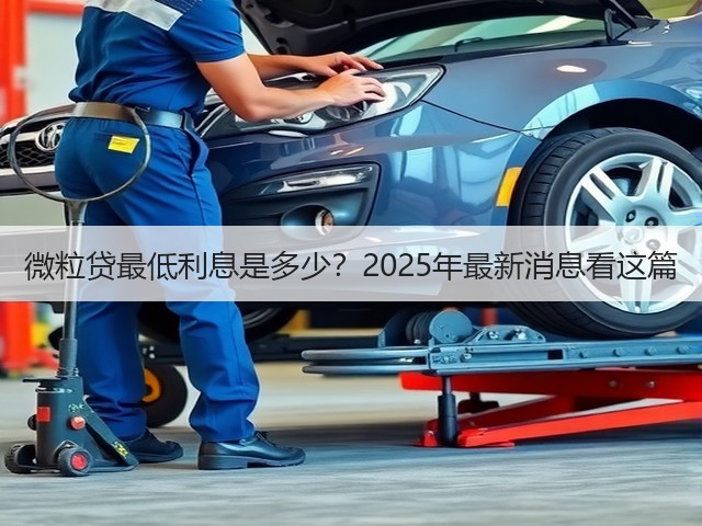 微粒贷最低利息是多少?2025年最新消息看这篇(图2) 微粒贷最低利息是多少?2025年最新消息看这篇(图2)
