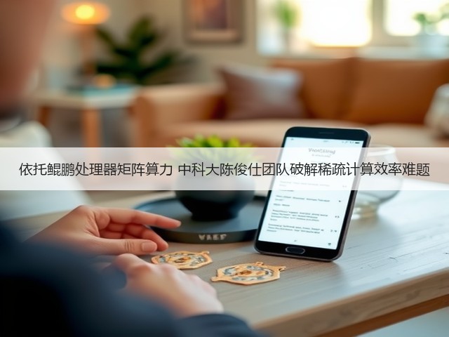 依托鲲鹏处理器矩阵算力 中科大陈俊仕团队破解稀疏计算效率难题(图1) 依托鲲鹏处理器矩阵算力 中科大陈俊仕团队破解稀疏计算效率难题(图1)