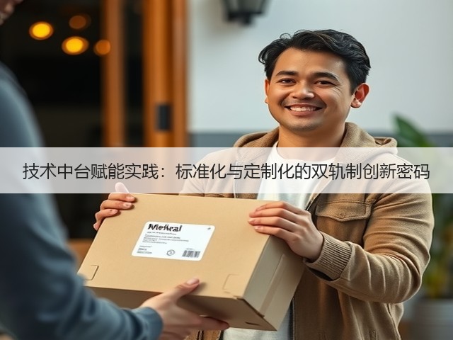 技术中台赋能实践:标准化与定制化的双轨制创新密码(图1) 技术中台赋能实践:标准化与定制化的双轨制创新密码(图1)