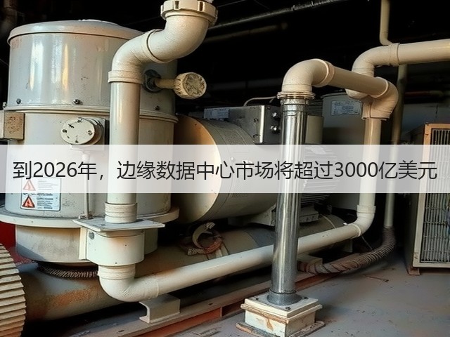 到2026年，边缘数据中心市场将超过3000亿美元(图2)