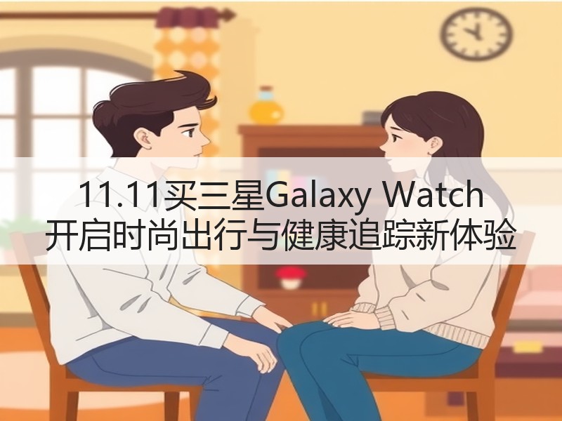 11.11买三星Galaxy Watch 开启时尚出行与健康