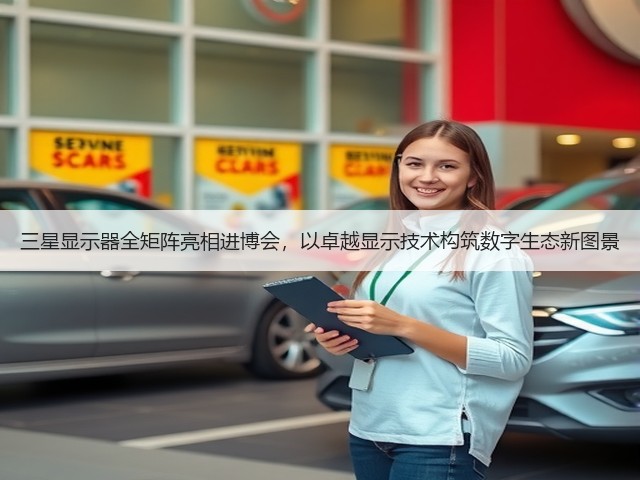 三星显示器全矩阵亮相进博会,以卓越显示技术构筑数字生态新图景(图3) 三星显示器全矩阵亮相进博会,以卓越显示技术构筑数字生态新图景(图3)