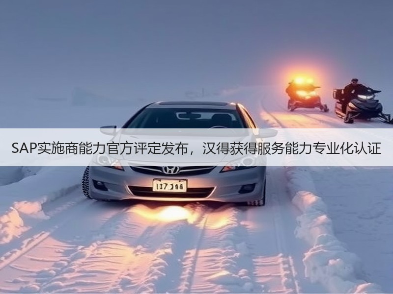 SAP实施商能力官方评定发布，汉得获得服务能力专业化认证