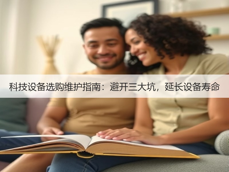 科技设备选购维护指南：避开三大坑，延长设备寿命