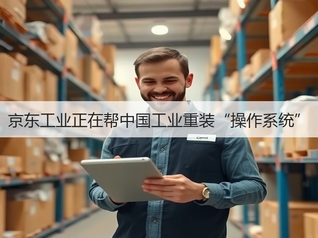 京东工业正在帮中国工业重装“操作系统”(图1)