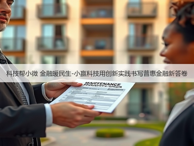 科技帮小微 金融暖民生-小赢科技用创新实践书写普惠金融新答卷