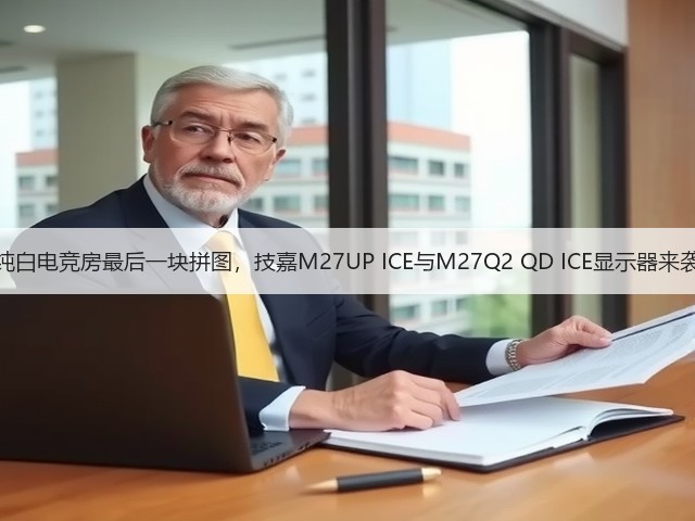 纯白电竞房最后一块拼图，技嘉M27UP ICE与M27Q2 QD ICE显示器来袭(图2)