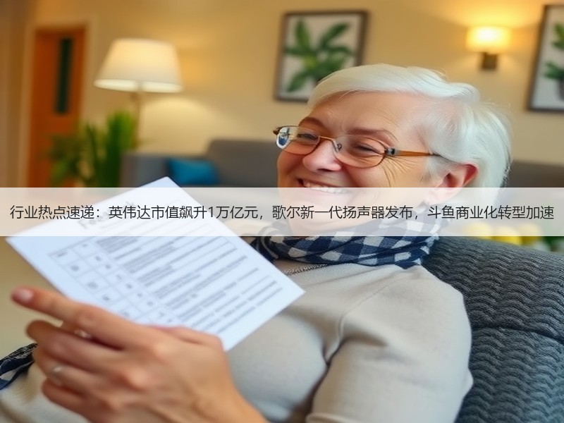行业热点速递：英伟达市值飙升1万亿元，歌尔新一代扬声器发布，