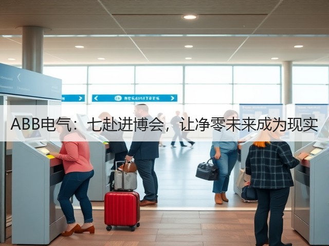 ABB电气：七赴进博会，让净零未来成为现实(图2)