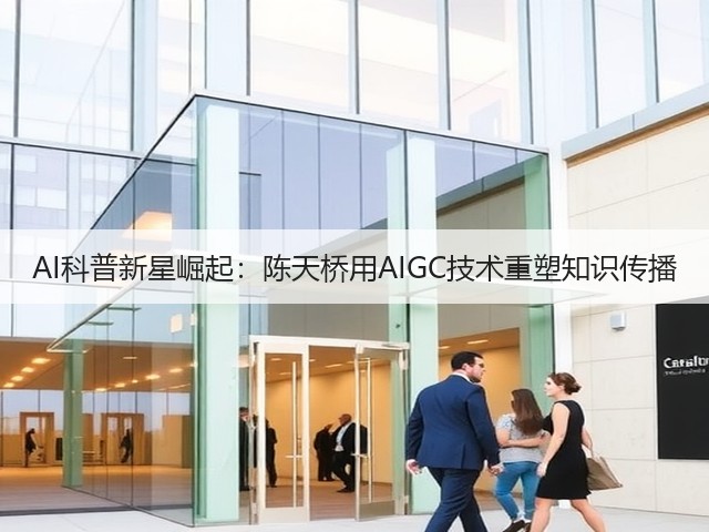 AI科普新星崛起：陈天桥用AIGC技术重塑知识传播(图1)