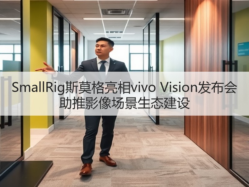 SmallRig斯莫格亮相vivo Vision发布会 助推