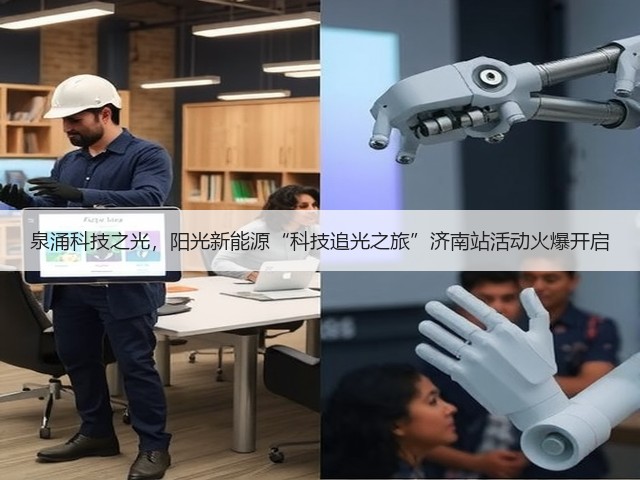 泉涌科技之光,阳光新能源“科技追光之旅”济南站活动火爆开启(图1) 泉涌科技之光,阳光新能源“科技追光之旅”济南站活动火爆开启(图1)