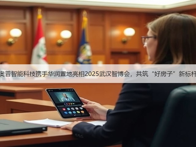 奥普智能科技携手华润置地亮相2025武汉智博会，共筑“好房子”新标杆(图3)