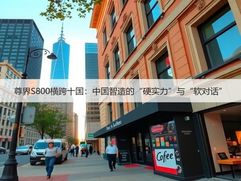 尊界S800横跨十国：中国智造的“硬实力”与“软对话”
