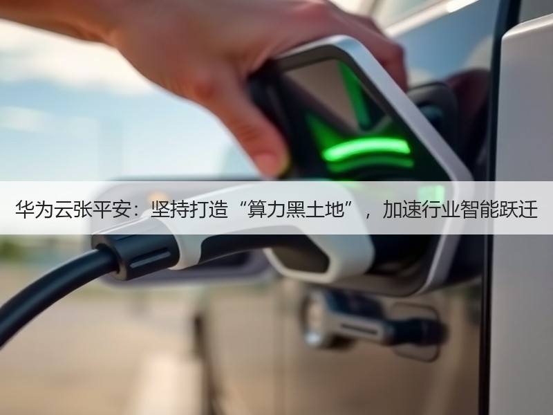华为云张平安：坚持打造“算力黑土地”，加速行业智能跃迁