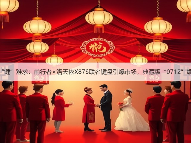 次元联动,一“键”难求:前行者×洛天依X87S联名键盘引爆市场,典藏版“0712”编号成顶级藏品(图2) 次元联动,一“键”难求:前行者×洛天依X87S联名键盘引爆市场,典藏版“0712”编号成顶级藏品(图2)