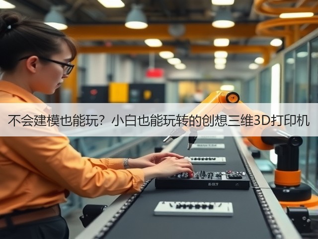 不会建模也能玩?小白也能玩转的创想三维3D打印机(图3) 不会建模也能玩?小白也能玩转的创想三维3D打印机(图3)