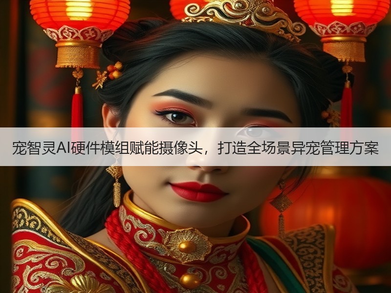 宠智灵AI硬件模组赋能摄像头，打造全场景异宠管理方案