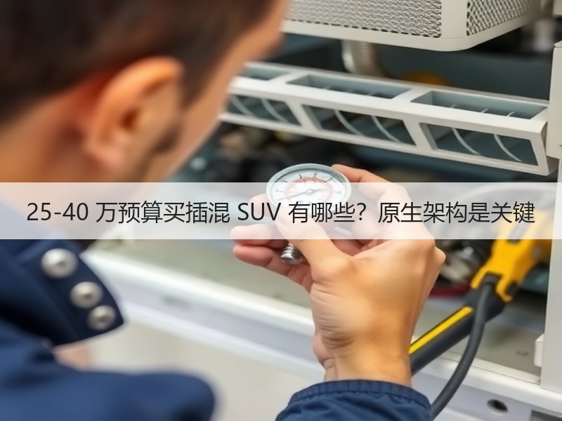 25-40 万预算买插混 SUV 有哪些？原生架构是关键