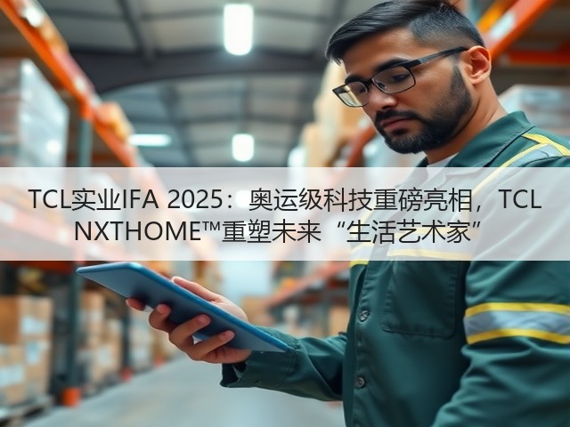TCL实业IFA 2025:奥运级科技重磅亮相,TCL NXTHOME™重塑未来“生活艺术家”(图2) TCL实业IFA 2025:奥运级科技重磅亮相,TCL NXTHOME™重塑未来“生活艺术家”(图2)