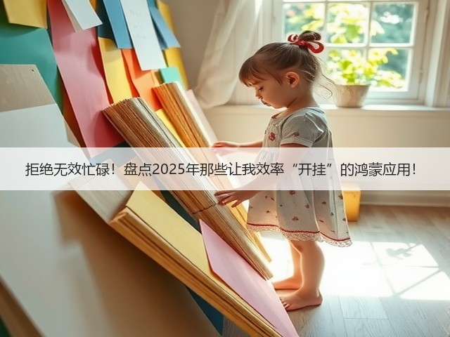 拒绝无效忙碌!盘点2025年那些让我效率“开挂”的鸿蒙应用!(图2) 拒绝无效忙碌!盘点2025年那些让我效率“开挂”的鸿蒙应用!(图2)